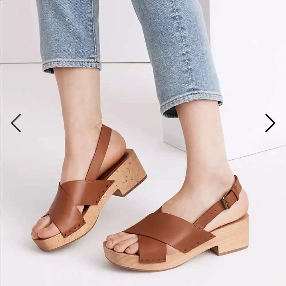 Madewell Farrah Slingback Clog NEW
